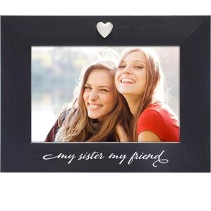 Black Heart Accent Picture Frame